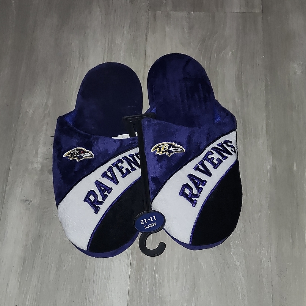 Baltimore Ravens Men's Foco Slippers